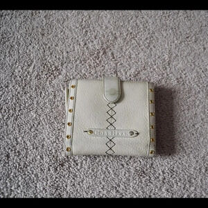Cole Haan leather tri fold wallet